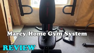 Marcy Home Gym System REVIEW  Full body workout [upl. by Eidarb892]