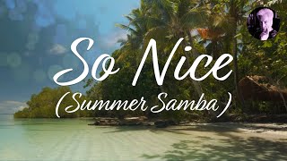 So Nice Summer Samba  Bebel Gilberto Karaoke [upl. by Horodko]