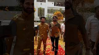 King Nagarjuna Akkineni Entry at Bigg Boss Akhil Sarthak Salon Opening youtubeshorts nagarjuna [upl. by Avelin]