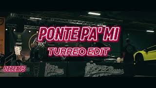 PONTE PA MI Rauw Alejandro X Myke Towers Turreo Edit  CZBeats [upl. by Isak949]