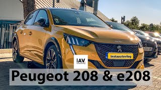 Review Peugeot 208 en e208  High end compact [upl. by Furlani]