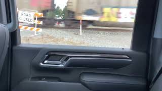 End of the train comes in Stanwood Washington [upl. by Haneekas]