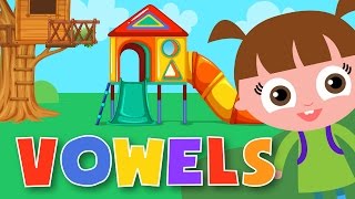 Vowel Sounds  Vowels and Consonants  ABC Phonics for kids [upl. by Arel]