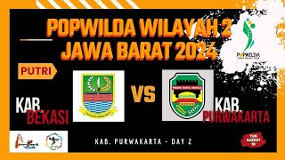 KABBEKASI vs KABPURWAKARTA  Putri  POPWILDA WIL 2  2024  Yuk Basket ID [upl. by Naujahs949]