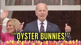 Joe couldn’t even say “Easter Bunnies” PROPERLY Today 🤦‍♂️ [upl. by Reagan118]