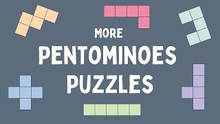 More Pentominoes Puzzles [upl. by Range951]