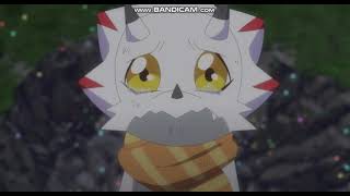 Digimon Ghost Game Gammamon Crying amp BlackAgumon Appearance [upl. by Akirehc962]