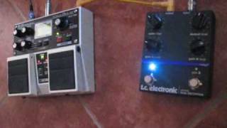 TC Electronic Vintage Dual Distortion Demo Bojke [upl. by Nor914]