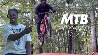 My Adventure on a Flow Trail  A Thrilling MTB Experience in Greensboro NC [upl. by Ynnavoeg]