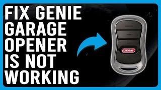 How To Fix Genie Garage Opener Is Not Working What Causes Genie Garage Door Opener Not To Work [upl. by Aisyle293]