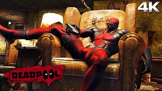 DEADPOOL All Cutscenes Full Game Movie 4K 60FPS Ultra HD [upl. by Atnauqal]