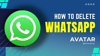 How to Delete WhatsApp Avatar [upl. by Strickland]