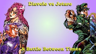 Diavolo vs Jotaro A Battle Between Times [upl. by Jane]