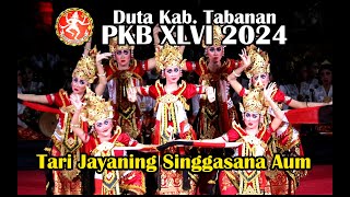 Tari Jayaning Singgasana Aum Duta Kabupaten Tabanan XLVI 2024 [upl. by Atonsah]