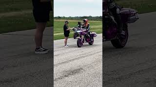 Bagger Racing League BRL AMA King Of The Baggers Harley Davidson Gingerman Raceway MI June 24 2 [upl. by Anaitit]