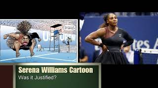 Serena Williams controversy US open Cartoon [upl. by Alyn]