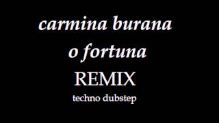 carmina burana o fortuna TECHNO DUBSTEP REMIX [upl. by Ailecnarf]