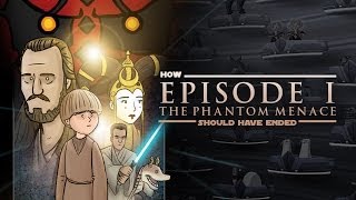 How Star Wars The Phantom Menace Should Have Ended [upl. by Restivo]