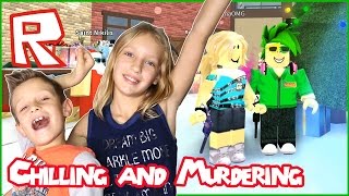 Just Chill and Murder  Roblox Murder Mystery 2 with KarinaOMG [upl. by Sofia]