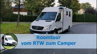 Roomtour  vom RTW zum Camper [upl. by Erwin]