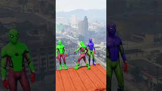 GTA 5 Spiderman Ragdolls  Jumps  Fails ep49 gtav [upl. by Meredith]