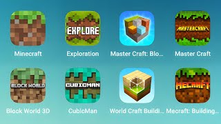 Minecraft Exploration Craft Master Craft Block World 3D CubicMan WorldCraft Building Mecraft [upl. by Barbe724]