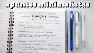 APUNTES ORGANIZADOS estilo MINIMALISTA  títulos tips y más  sofiapricot [upl. by Mit]