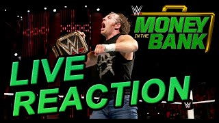 WWE Money In The Bank 2016 Live Reactions Review  Highlights [upl. by Adneram]