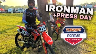 My Experience Riding a PRO MOTOCROSS Track As An Amateur  Ironman MX 2024 [upl. by Woodson]