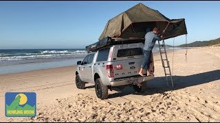 Howling Moon  Rooftop Tent Setup [upl. by Manthei772]