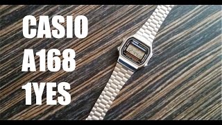 Casio A168 1YES Uhr Review Deutsch [upl. by Sandler]