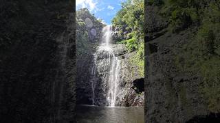 Wailua Falls Maui Hawaii Peaceful Healing Waterfall 2024 waterfall healing hana [upl. by Spindell]