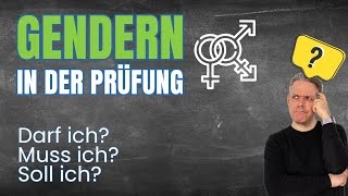 Gendern in Abschlussprüfungen und Klausuren Ja nein vielleicht [upl. by Ciapha156]