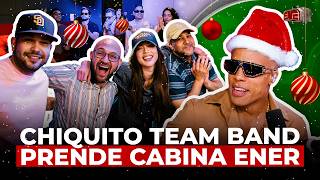 CHIQUITO TEAM BAND ARRANCA OFICIALMENTE LA NAVIDAD Y PRENDE CABINA ENER [upl. by Caia137]