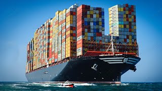 Life Inside the Worlds Largest Container Ships Ever Built [upl. by Narod]