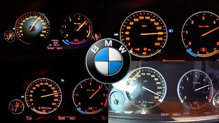 BMW F10 All Diesel Engines Acceleration  520d525d530dM550d [upl. by Gnim]