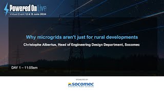 Why microgrids aren’t just for rural developments [upl. by Yrro29]