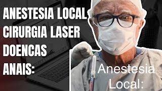 ÃšNICO PROCTOLOGISTA FAZ ANESTESIA LOCAL P CIRURGIAS LASER P TODAS DOENÃ‡AS ANAIS [upl. by Storer784]