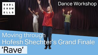 Moving through Hofesh Shechter’s Grand Finale Rave  dance workshop [upl. by Aroled]