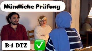 Mündliche Prüfung Deutsch B1 Sprechen DTZ mündlich mündlicheprüfung sprechen b1prüfung dtz [upl. by Afatsom]