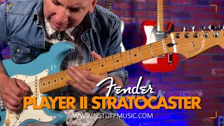 The AllNew Fender Player II Stratocaster  Maple Fretboard [upl. by Koressa]