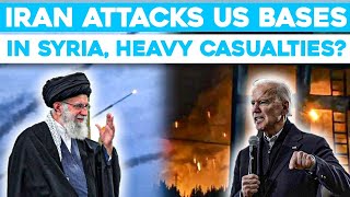 Iran Attacks US Bases In Syria Heavy Casualties [upl. by Melvina]