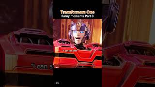 Part 3 transformersone transformers bumblebee elita shorts funnyclips movie [upl. by Jenness539]