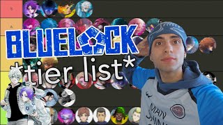 Paul Soles Ranks All Blue Lock Characters… tier list [upl. by Alomeda612]