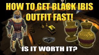 How to get Black Ibis Outfit FAST  And is it worth getting Runescape 3 [upl. by Willing]