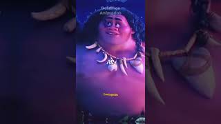 Como Maui perde suas tatuagens em Moana 2 disney moana2 [upl. by Mathe]