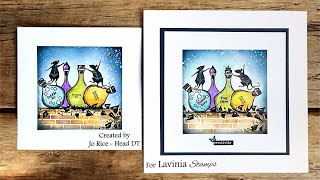 Cheeky Spellcasting Mice by Jo Rice  A Lavinia Stamps Tutorial [upl. by Goldfarb]