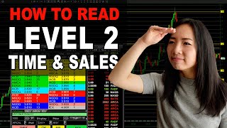 How to Read Level 2 Time and Sales Tape Reading  Day Trading for Beginners 2024 [upl. by Lyrrehs]