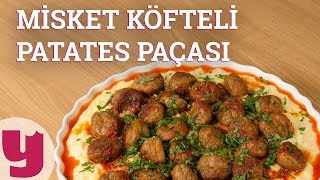 Misket Köfteli Patates Paçası Tarifi  Köfte Tarifleri  Yemekcom [upl. by Kcid400]