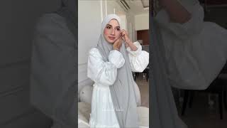 Lets try this tutorial Yang penting labuh depan belakang😍❤️ shawltutorial shawl [upl. by Cutler851]